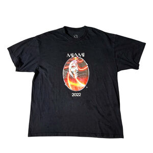 The Weeknd Afterhours Til Dawn 2022 Tour Shirt LG Miami Stadium Official Merch